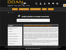 Tablet Screenshot of doan.com.pl